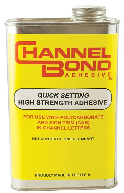 channel bond adhesive